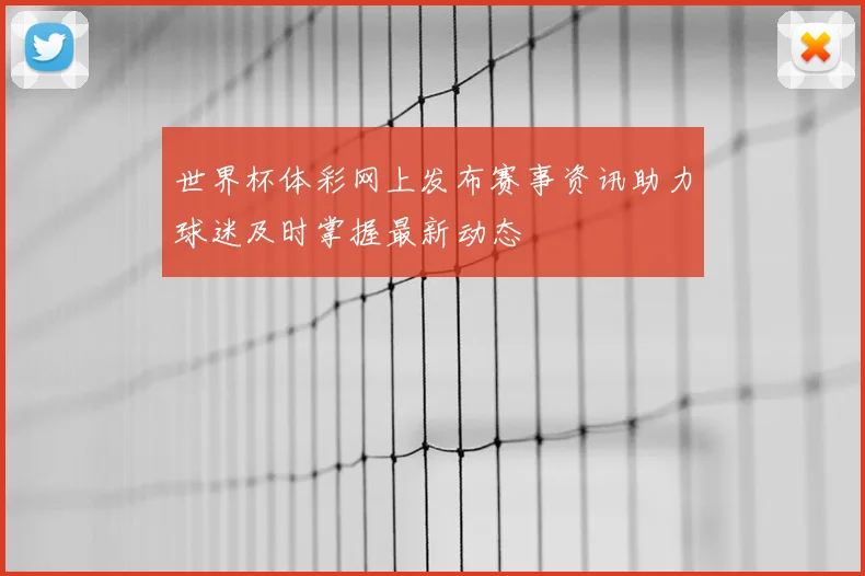 世界杯体彩网上发布赛事资讯助力球迷及时掌握最新动态